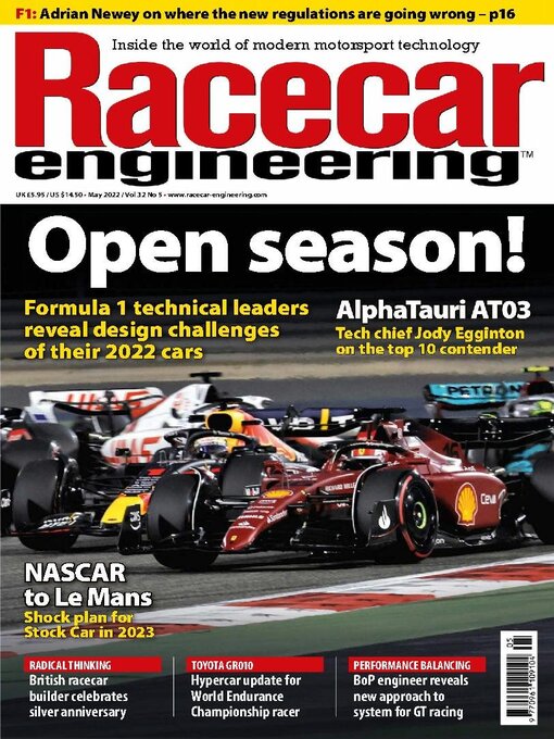 Cover image for Racecar Engineering